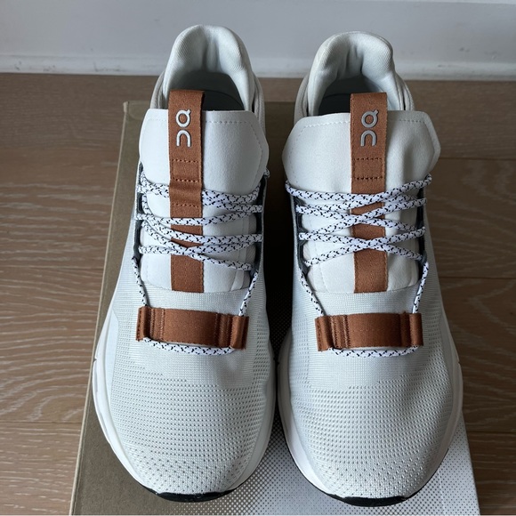 ON Running Couldnova Women Shoes Size 10 White Pearl - Picture 11 of 12